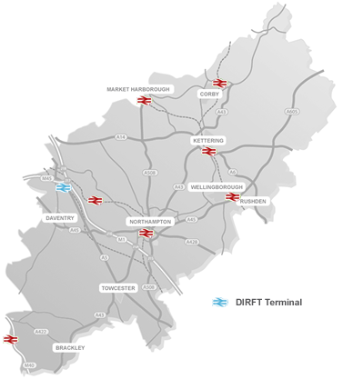 Northamptonshire Railway Network